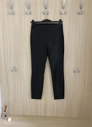 Кожаные штаны лосины леггинсы h&m zara