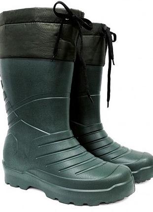 Рыболовные сапоги резиновые 43 размер (28,5 см), мужские резиновые сапоги ou-556 для воды