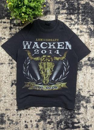 Футболка wacken rock bands festival