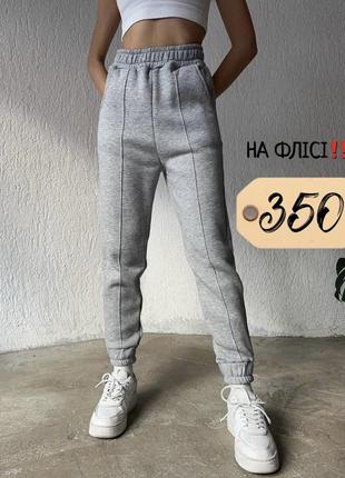 Спортивние штани на флисе ❤️