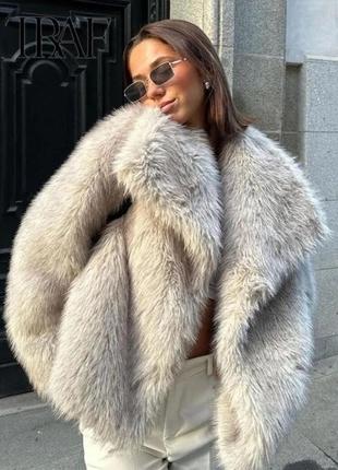 Шубка zara шуба