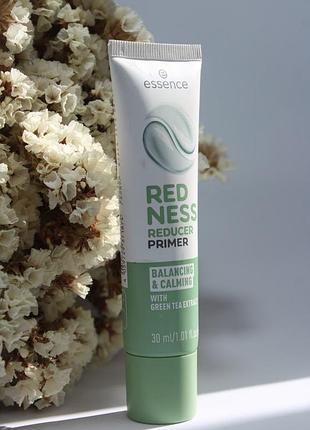 Зелений праймер проти почервонінь почервоніння ессенс essence redness reducer primer