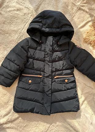 Name it пуховик на девочку 2-3 года, синий