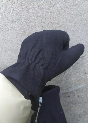 Мужские перчатки,флисовые,теплые