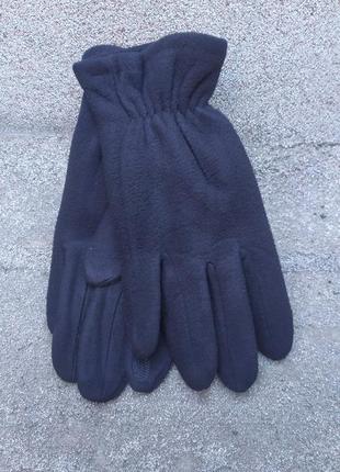 Мужские перчатки,флисовые,теплые