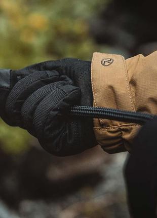 Рукавички водонепроникні highlander aqua-tac waterproof gloves black xl (gl095-bk-xl)8 фото
