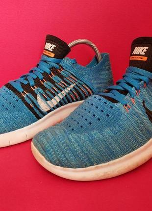 Кросівки жіночі nike free rn flyknyt по факту 40р. 25.5 см