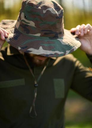 Мужская летняя тактическая шляпа камуфляж