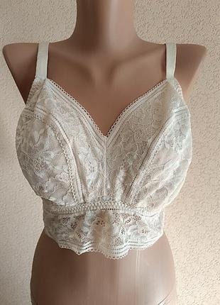 Мереживне бюстьє 80-90/ d-dd m&s