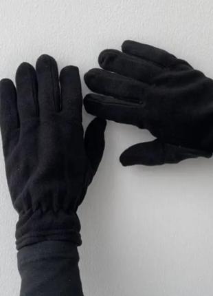 Мужские перчатки,флисовые,теплые
