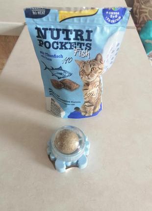 Набір вітамінок для котика + котяча м'ята