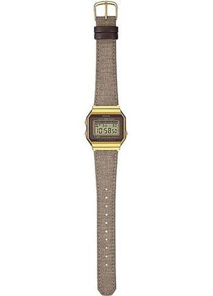 Часы casio a700wegl-5aef. золотистый3 фото