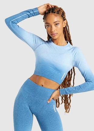 Спортивний топ,  кроп-топ gymshark p.  m