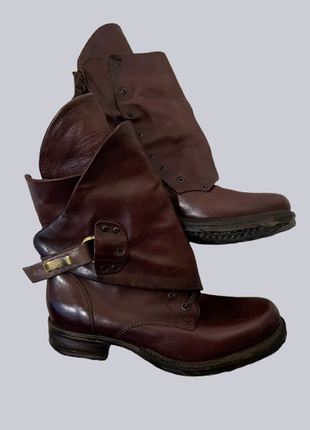 Ботинки a.s.98 airstep, женские кожаные ботильоны сапоги, италия новые 39