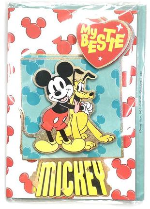 3d відкритка та конверт disney міккі маус