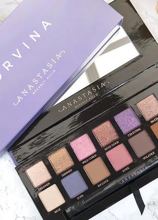Anastasia beverly hills palette norvina палетка теней оригинал