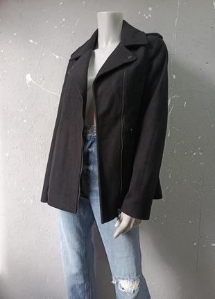 Укороченное пальто косуха, авиатор