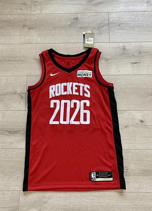 Nike rockets 2026 баскетбольна футболка