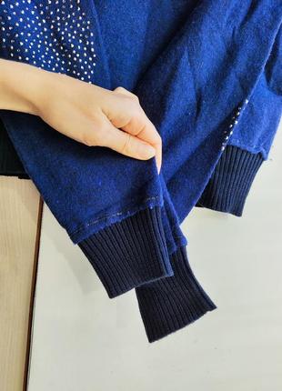 Брендовый шерстяной свитер 3