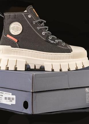 Женские высокие джинсовые ботинки palladium revolt