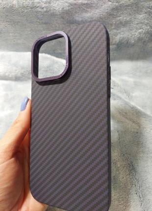 Чехол carbon case на айфон iphone 14 pro max3 фото