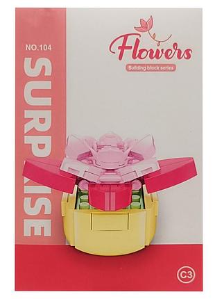 Конструктор кімнатні-квіти «crystal lotus» 37448-c3