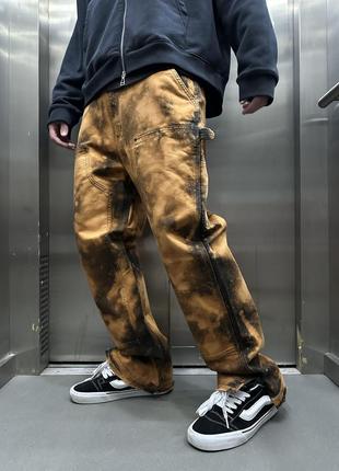 Винтажные брюки джинсы vintage carhartt double knee carpenter denim jeans pants