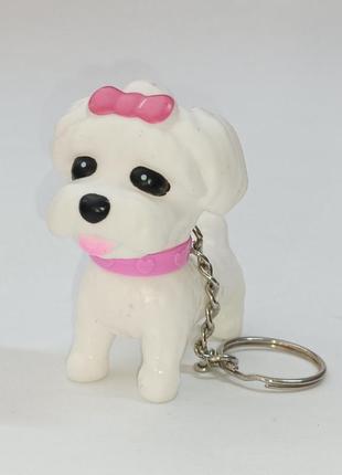 Собака брелок doggy pop
