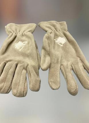 Рукавички зимові флісові wolftrap пальцеві, колір койот, тактичні зимові рукавички (wtg4002)
