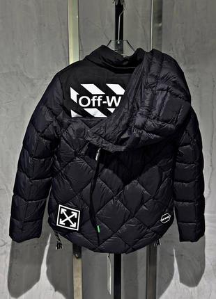 Женская куртка off white4 фото