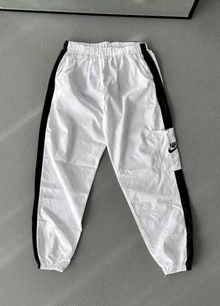 Штани nike black/white