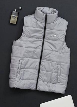 Жилетка nike (сірий колір)