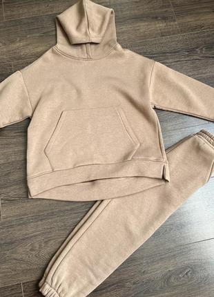 Костюм на флисе девочка/мальчик рост 128
