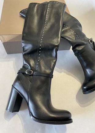 Жіночі чоботи натуральна шкіра італія