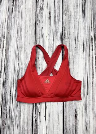 Топ adidas красный топик размер 44