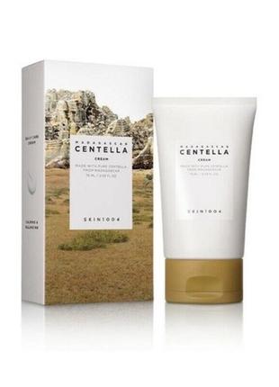 Зволожувальний крем для обличчя з центелою skin1004 madagascar centella cream 30 ml