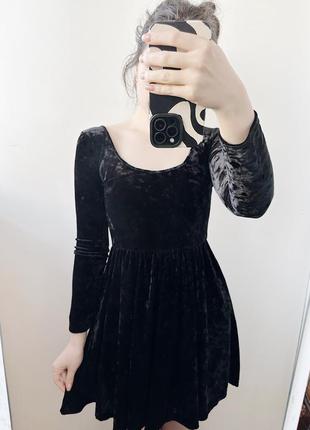 Платье велюровое atmosphere платье