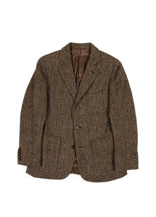 Rapha lauren tweed vintage винтажный твидовый пиджак жакет блейзер