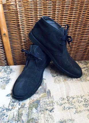 Черевики-дезерти замшеві united colors of benetton