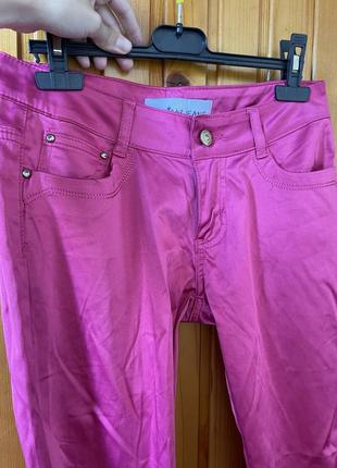 Фирменные атласные брюки