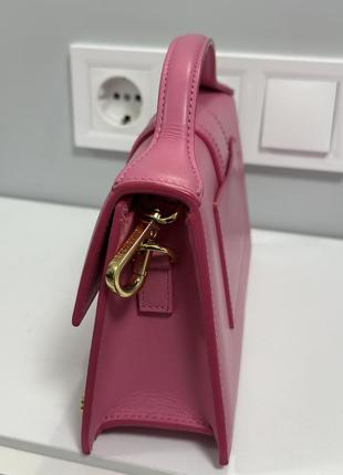 Jacquemus сумка цвет neon pink оригинал7 фото