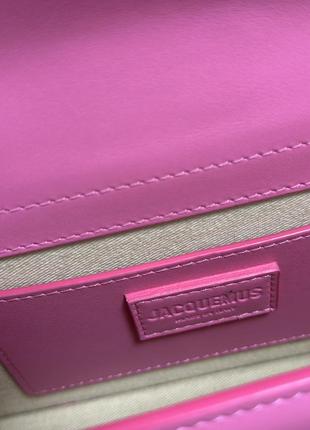 Jacquemus сумка цвет neon pink оригинал4 фото