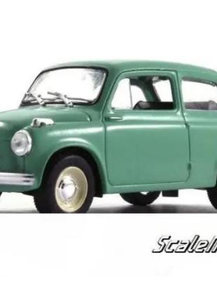 Масштабная модель заз-965 «запорожец» (1960). автолегенды. масштаб 1:43