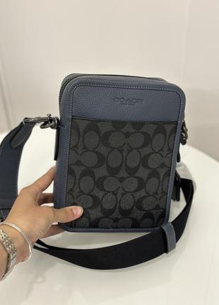 Сумка брендовая coach sullivan man bag оригинал на подарок