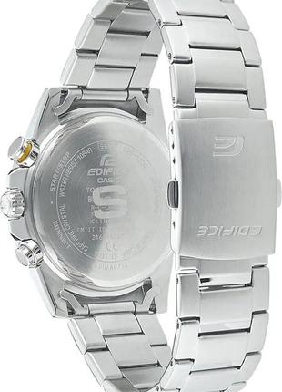 Часы casio eqb-1200d-2aer edifice. серебристый3 фото