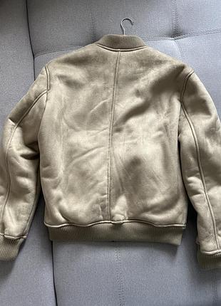 Чоловіча куртка-дублянка zara 3