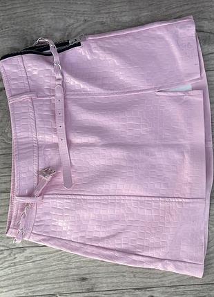 Юбка bershka лак