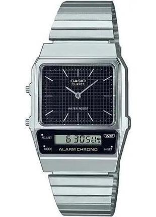 Часы casio aq-800e-1aef. серебристый