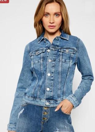 Куртка джинсова denim go на дівочінку 13-14 років