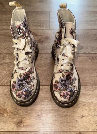 ❤️⚜️dr.martens текстильные оригинальные женские ботинки !